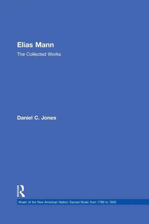 Cover of Elias Mann