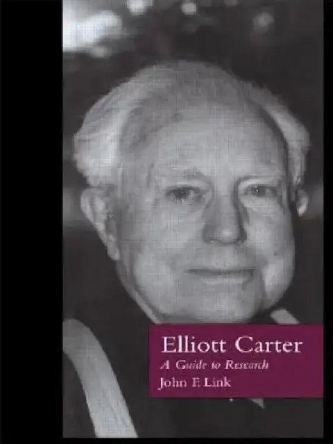Cover of Elliott Carter