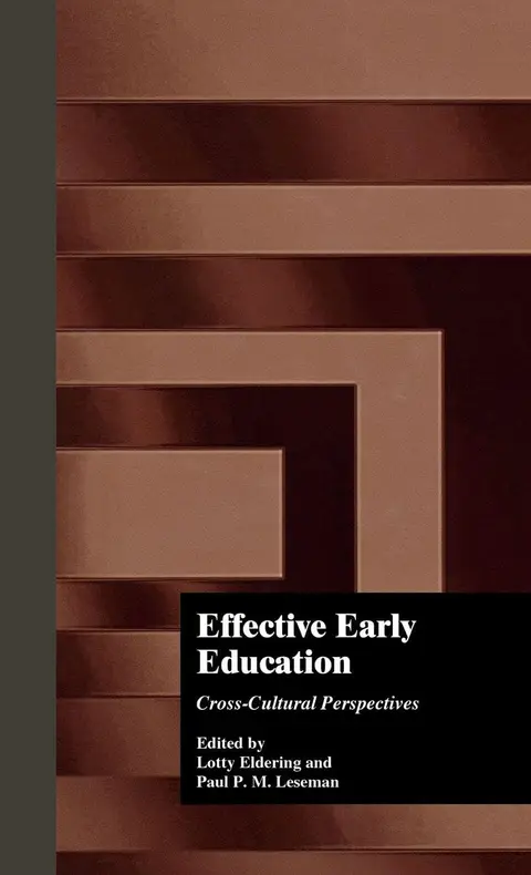 Cover of Effective Early Education