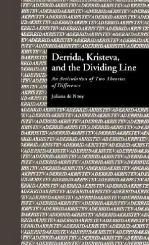 Cover of Derrida, Kristeva, and the Dividing Line