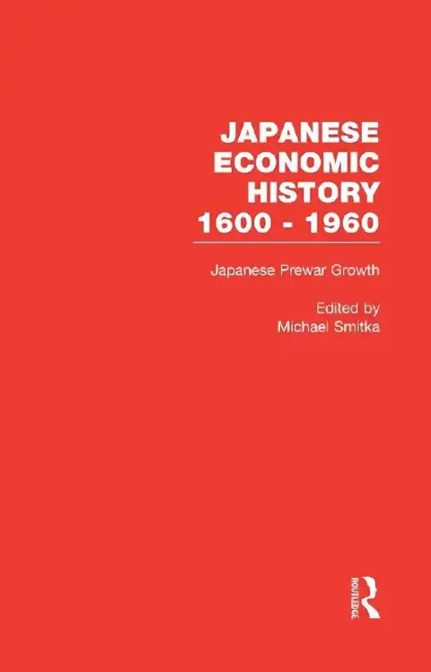 Cover of Japanese Prewar Growth