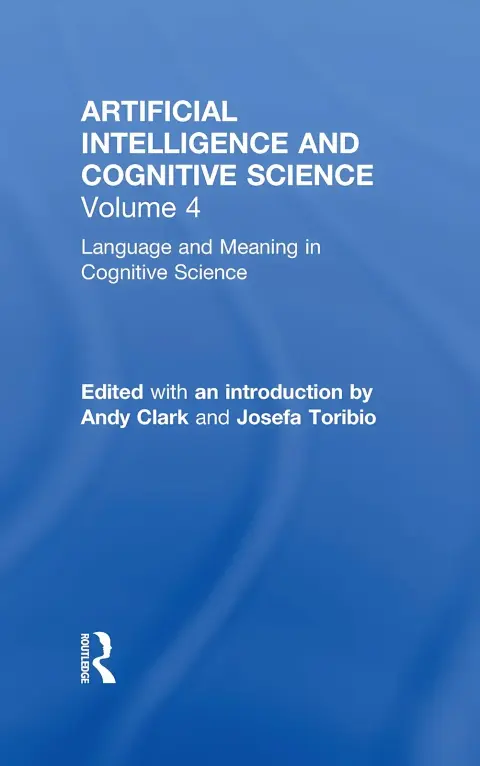 Cover of Language and Meaning in Cognitive Science