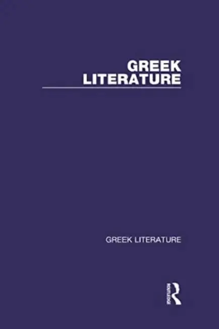 Cover of Greek Literature