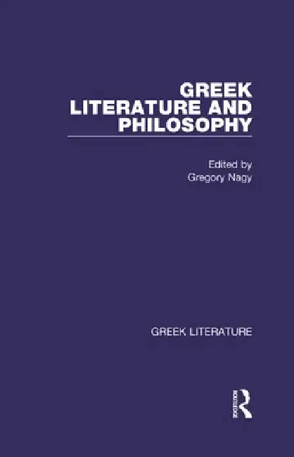 Cover of Greek Literature and Philosophy