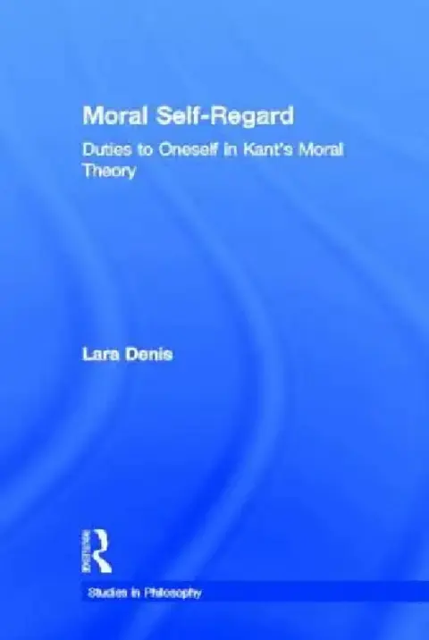 Cover of Moral Self-Regard