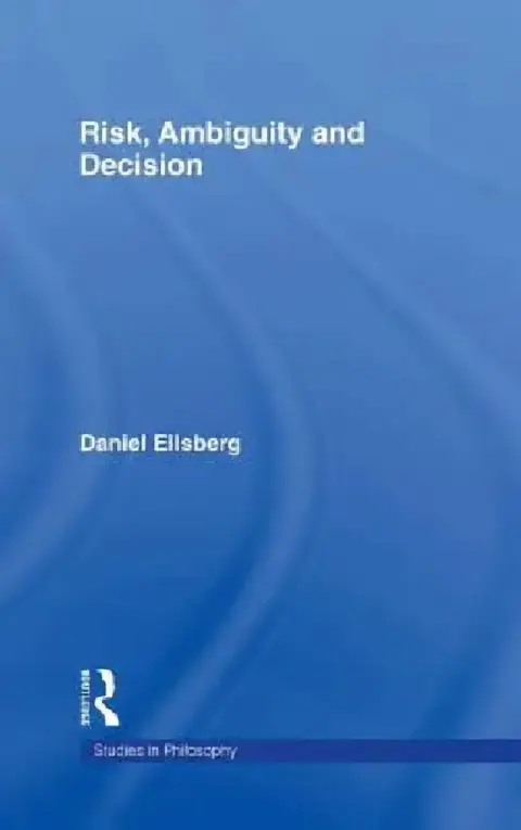 Cover of Risk, Ambiguity and Decision