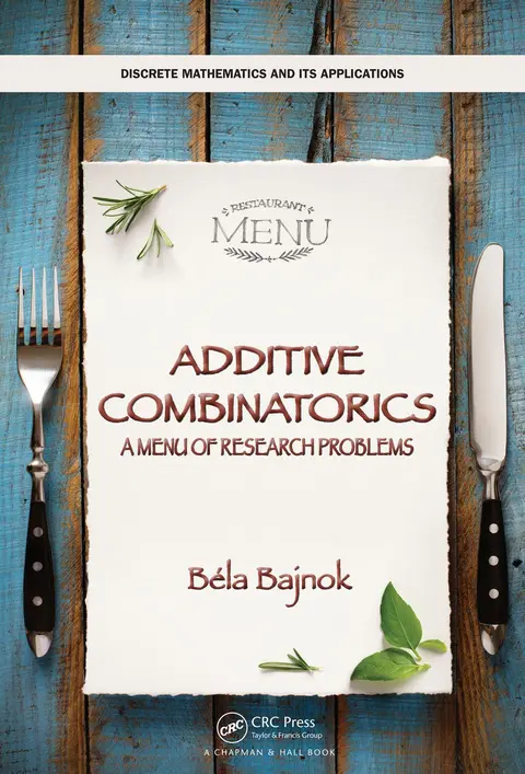 Cover of Additive Combinatorics