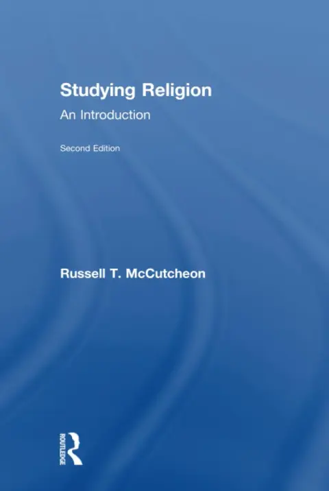 Cover of Studying Religion