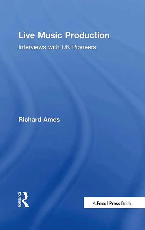 Cover of Live Music Production