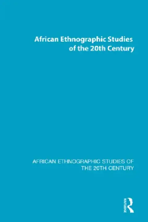 Cover of African Ethnographic Studies of the 20th Century