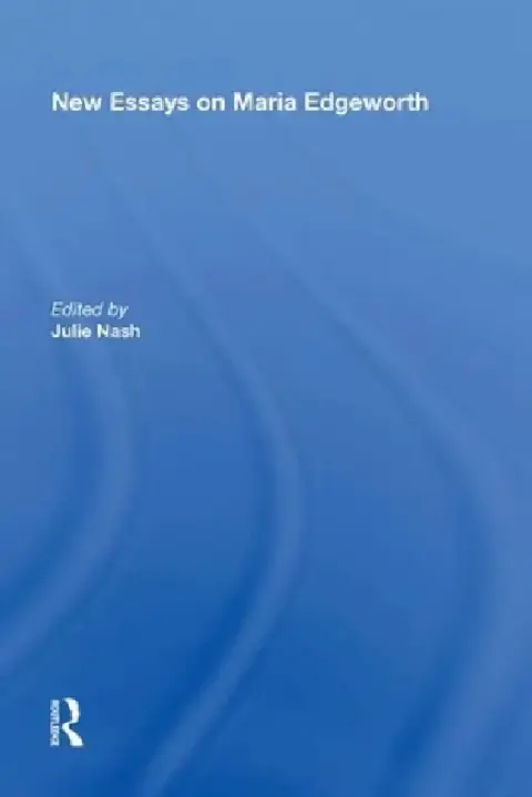 Cover of New Essays on Maria Edgeworth