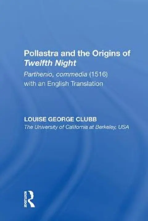 Cover of Pollastra and the Origins of Twelfth Night
