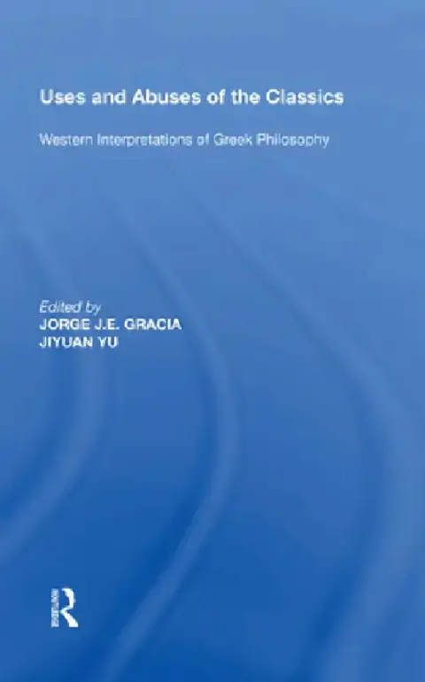 Cover of Uses And Abuses Of The Classics
