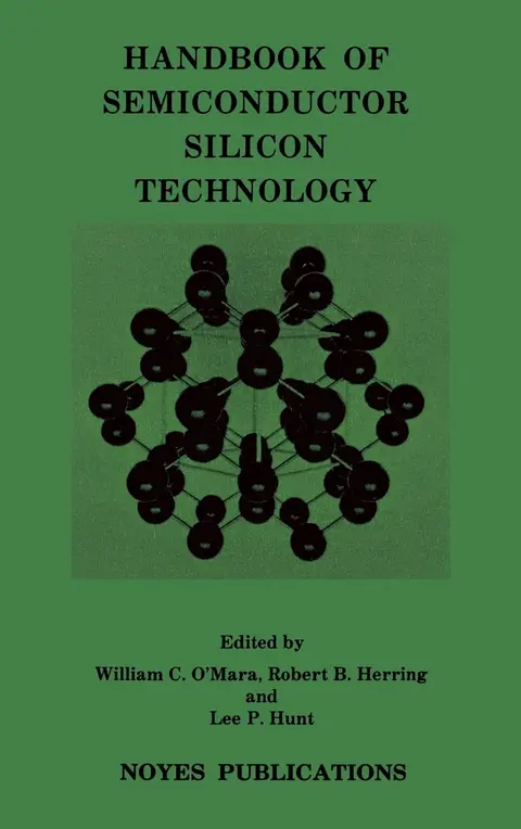 Cover of Handbook of Semiconductor Silicon Technology