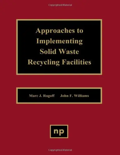 Cover of Approaches to Implementing Solid Waste Recycling Facilities