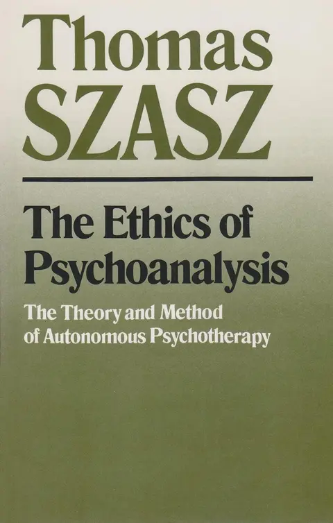 Cover of The Ethics of Psychoanalysis