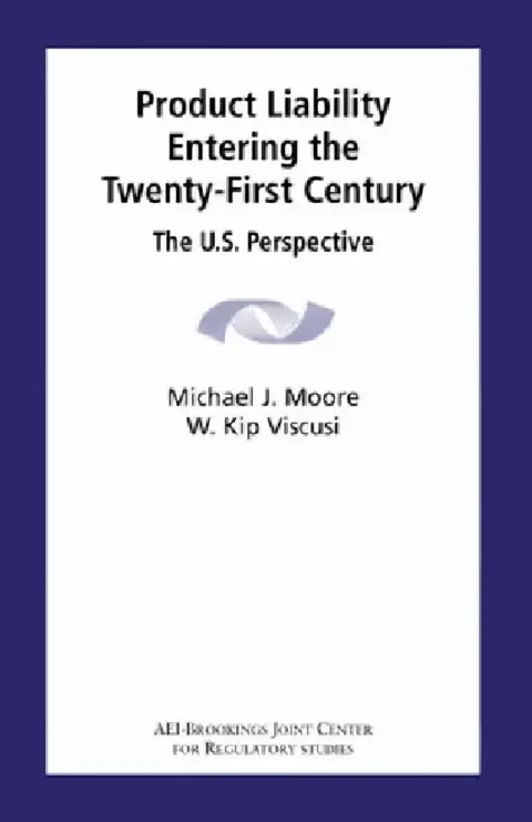 Cover of Product Liability Entering the Twenty-First Century