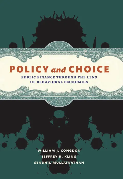 Cover of Policy and Choice
