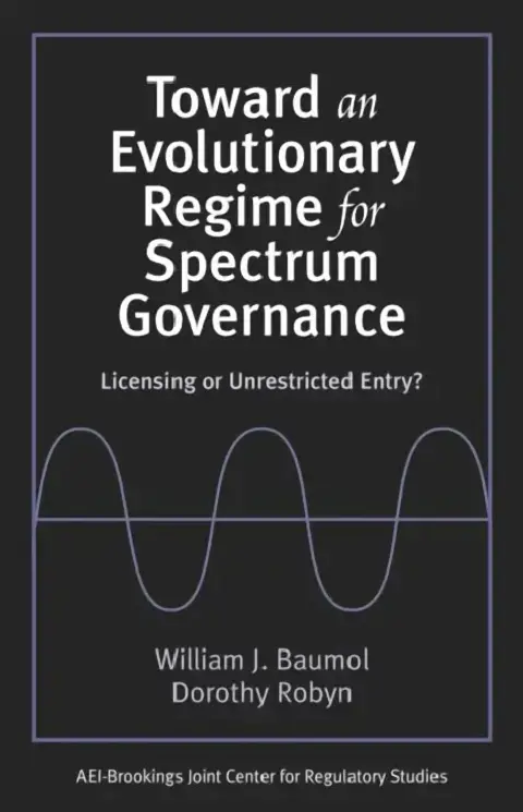 Cover of Toward an Evolutionary Regime for Spectrum Governance