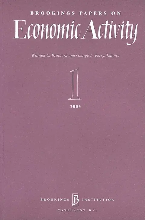 Cover of Brookings Papers on Economic Activity