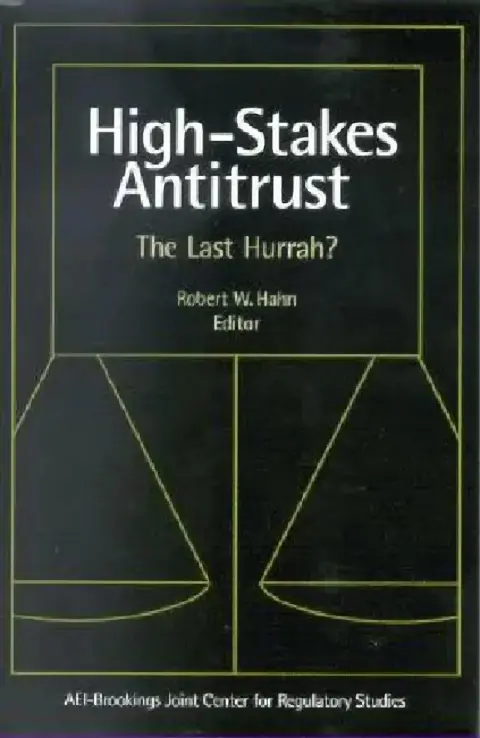Cover of High Stakes Antitrust