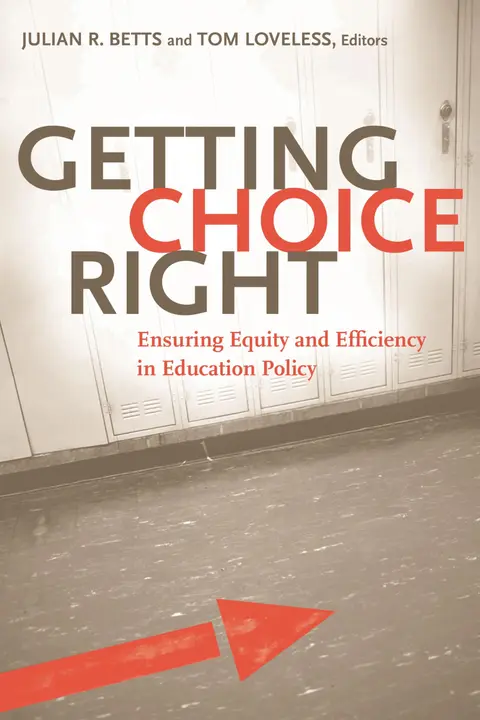 Cover of Getting Choice Right