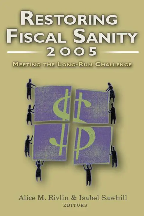 Cover of Restoring Fiscal Sanity