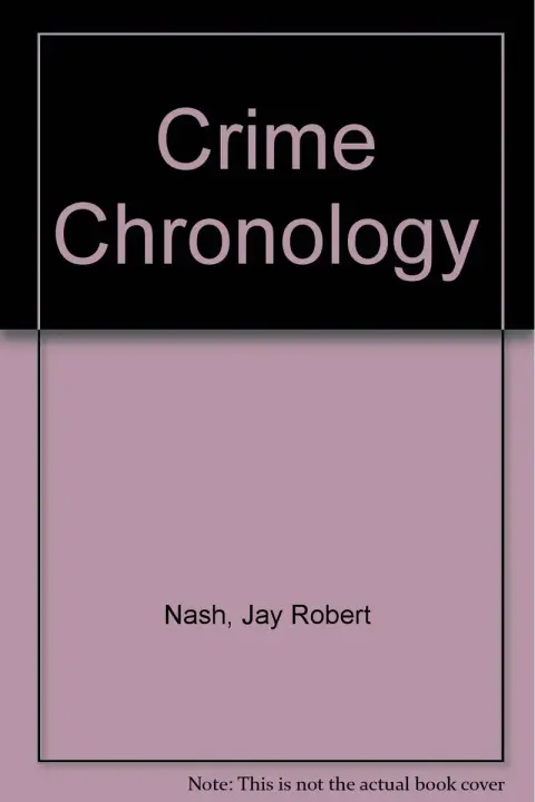 Cover of Crime Chronology