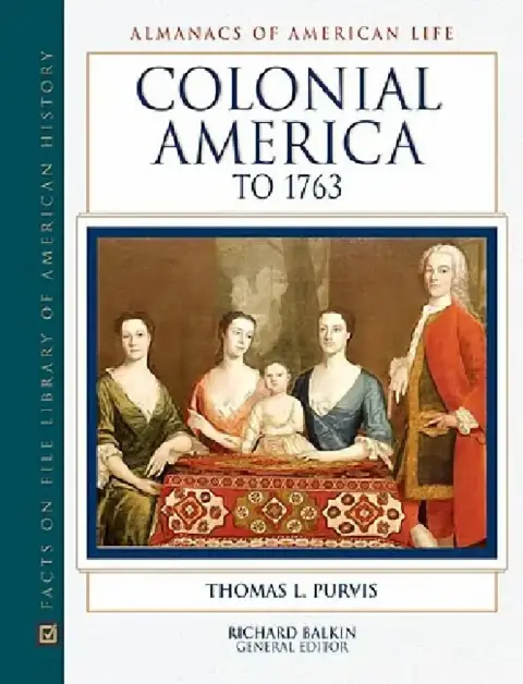 Cover of Colonial America to 1763