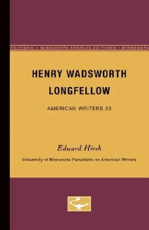 Cover of Henry Wadsworth Longfellow - American Writers 35