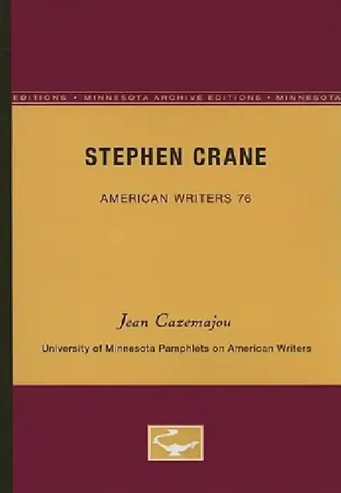 Cover of Stephen Crane - American Writers 76