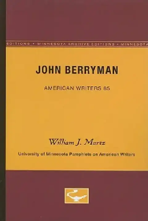 Cover of John Berryman - American Writers 85