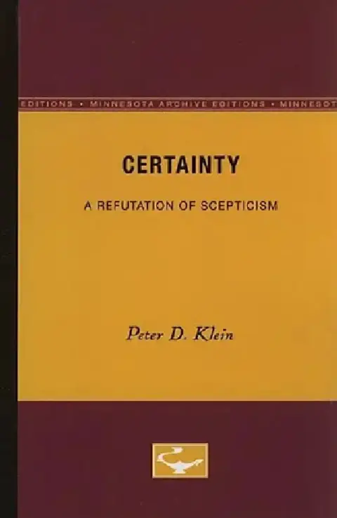 Cover of Certainty