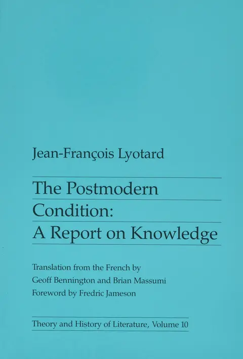 Cover of The Postmodern Condition