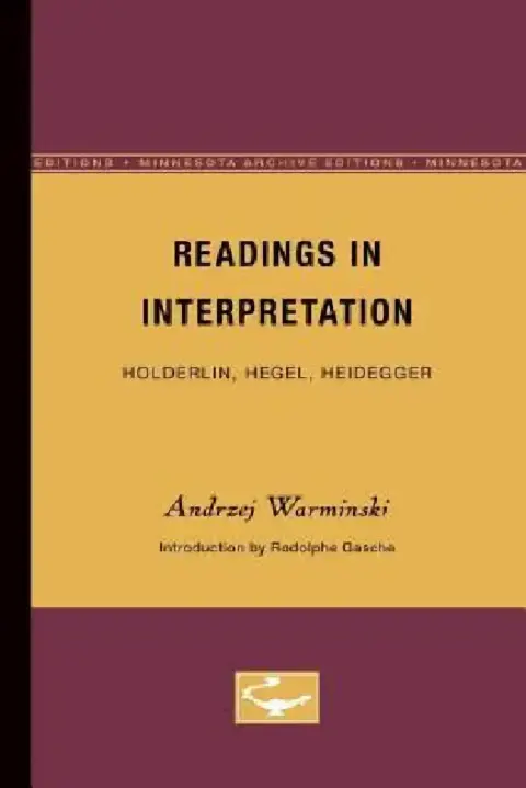 Cover of Readings in Interpretation