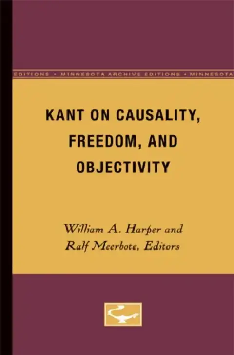 Cover of Kant on Causality, Freedom, and Objectivity