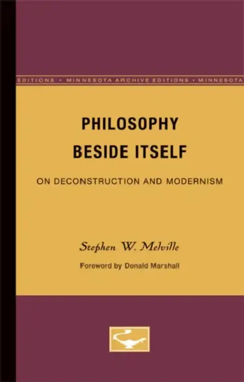 Cover of Philosophy Beside Itself