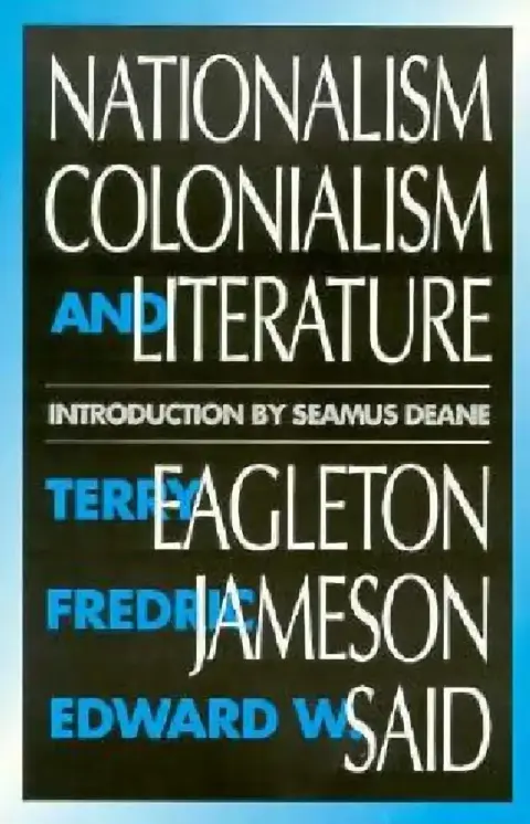 Cover of Nationalism, Colonialism, and Literature