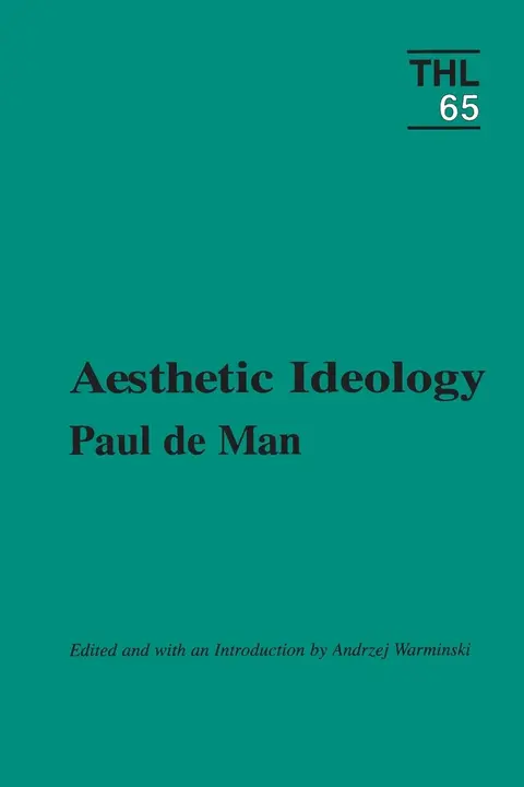 Cover of Aesthetic Ideology
