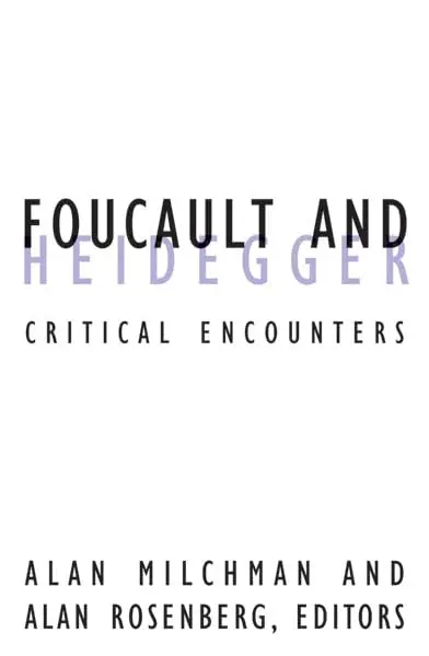 Cover of Foucault and Heidegger