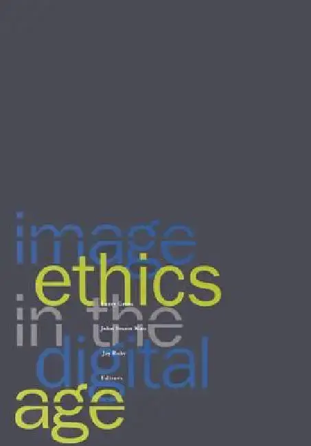 Cover of Image Ethics in the Digital Age