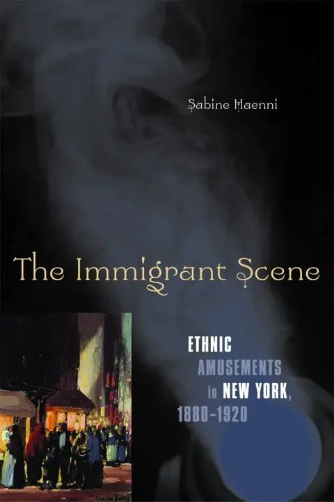 Cover of The Immigrant Scene