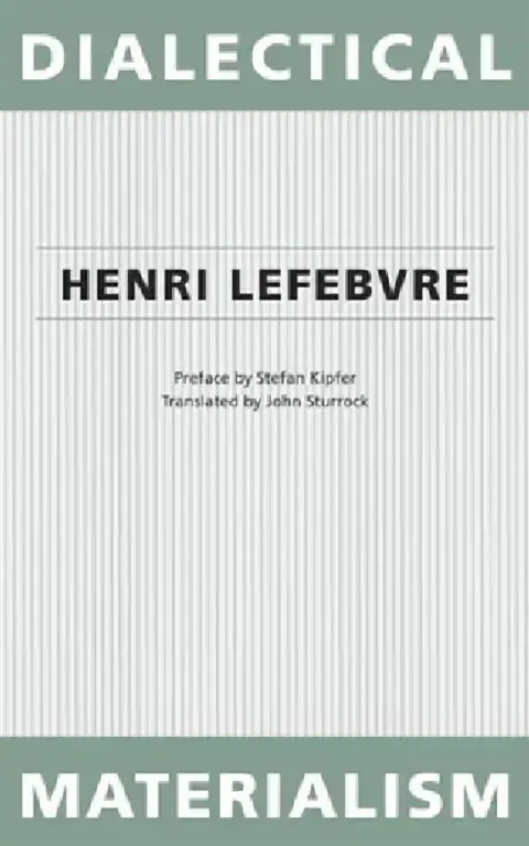 Cover of Dialectical Materialism
