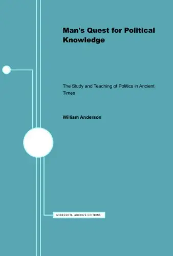 Cover of Man’s Quest for Political Knowledge