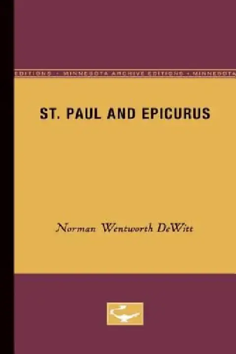 Cover of St. Paul and Epicurus