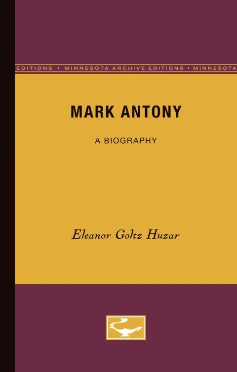Cover of Mark Antony