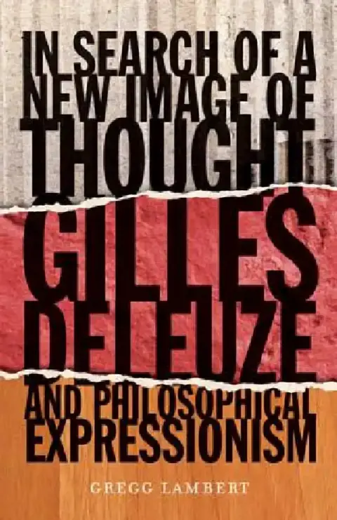 Cover of In Search of a New Image of Thought