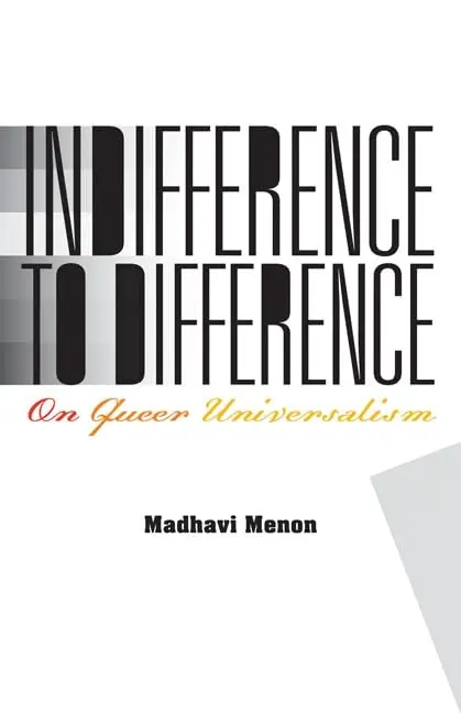 Cover of Indifference to Difference
