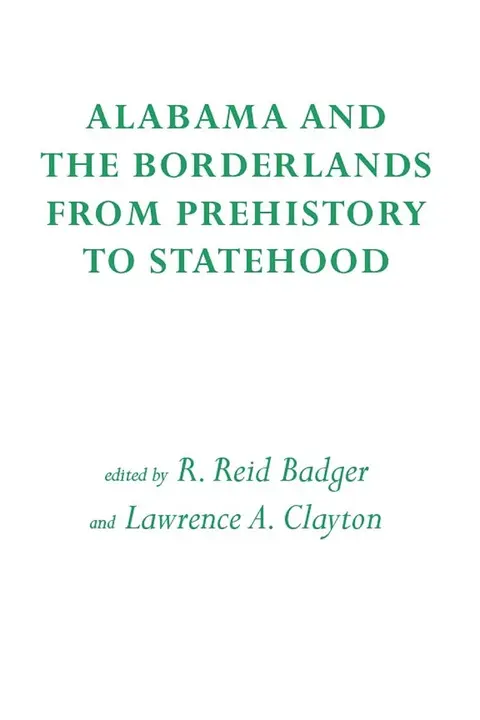 Cover of Alabama and the Borderlands