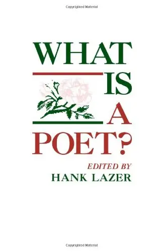 Cover of What is a Poet?